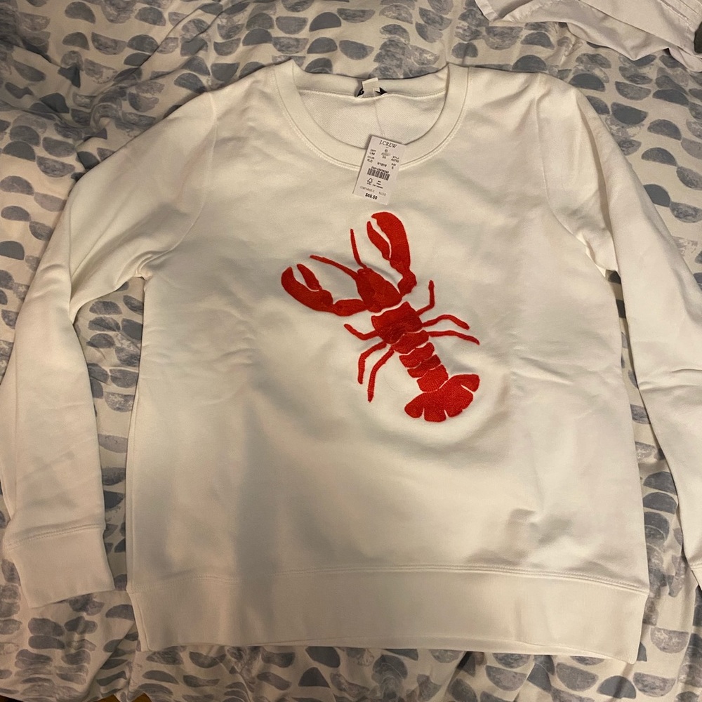 JCrew Lobster Sweatshirt